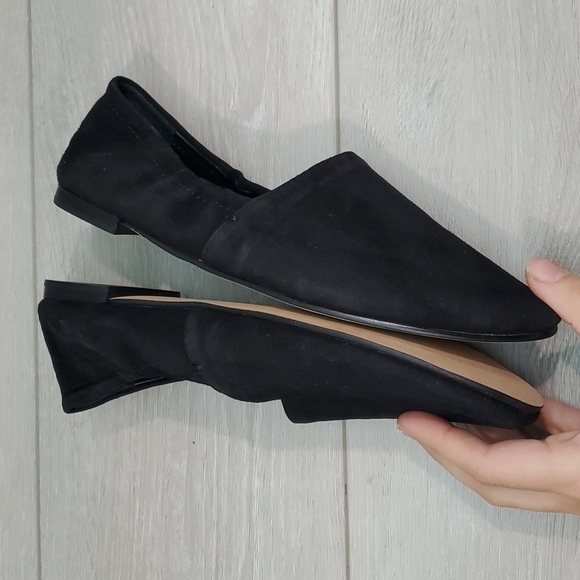 Rebecca Minkoff "Like New"Womens Suede Flats Loafer shoes sz 7M - Picture 7 of 11